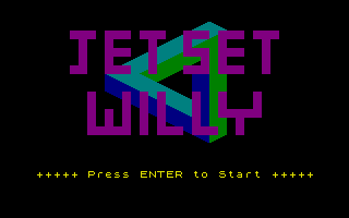 Large screenshot of Jet Set Willy