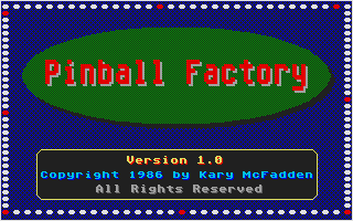 Screenshot of Pinball Factory