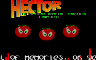 Thumbnail of other screenshot of Hector Vs The Mutant Vampire Tomatoes From Hell