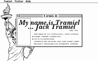 Large screenshot of My Name Is Tramiel... Jack Tramiel