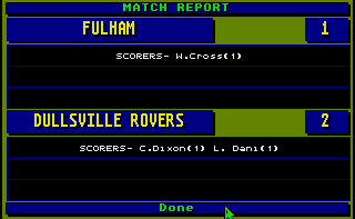A stunning victory for Dullsville Rovers !
