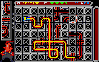 Don' t leave too many unused pipes around the grid, each one will subtract 100 points from our score !