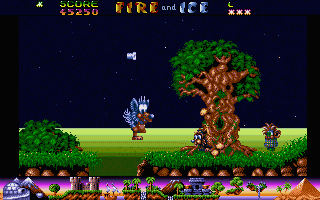 Screenshot of Fire and Ice