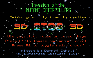 Large screenshot of Invasion of the Mutant Caterpillars