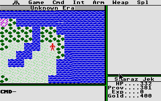 Large screenshot of Ultima II