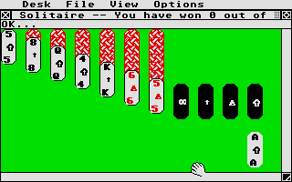 Screenshot of Solitaire Accessory