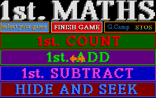 Large screenshot of 1st Maths