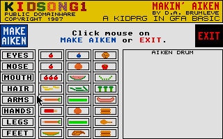 Screenshot of Kidsong1