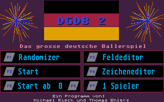 Large screenshot of Grosse Deutsche Ballerspiel II, Das