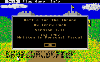Screenshot of Battle for the Throne