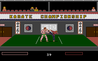 Screenshot of Karate Champion