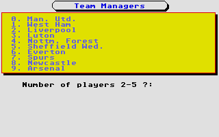Large screenshot of Brian Clough's Football Fortunes