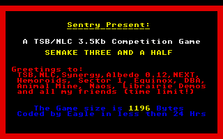 Large screenshot of Senake