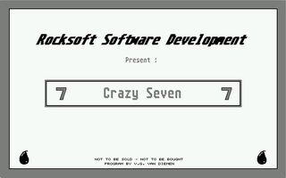 Large screenshot of Crazy Seven