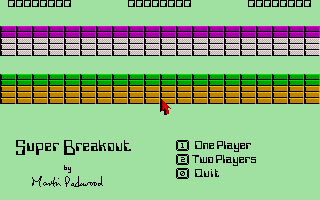 Large screenshot of Super Breakout