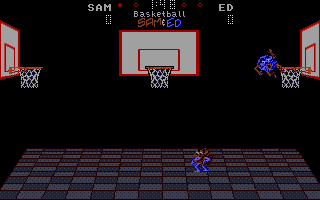 Screenshot of Sam & Ed - Basketball