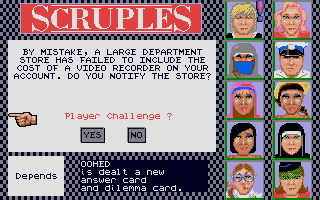 Screenshot of Question Of Scruples, A - The Computer Edition