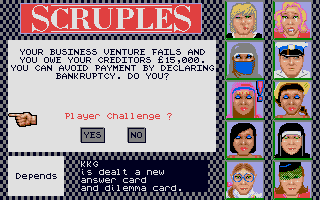 Large screenshot of Question Of Scruples, A - The Computer Edition