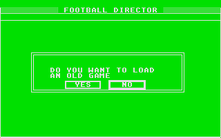 Screenshot of Football Director