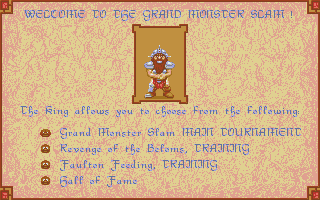 Large screenshot of Grand Monster Slam