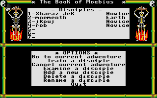 Large screenshot of Book Of Moebius, The