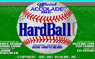 Screenshot of Hardball