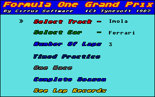 Thumbnail of other screenshot of Formula 1 Grand Prix