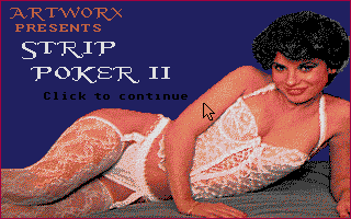 Large screenshot of Strip Poker II - Data Disk 2
