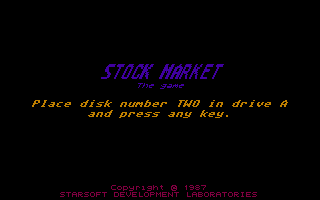 Large screenshot of Stock Market The Game