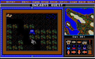 Large screenshot of Dweabys Quest