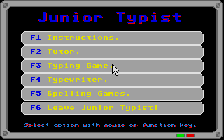 Large screenshot of Junior Typist