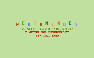 Screenshot of Pentominoes