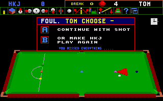 Thumbnail of other screenshot of Jimmy White's Whirlwind Snooker