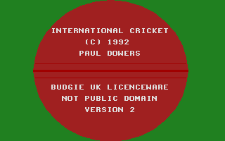 Thumbnail of other screenshot of International Cricket 2