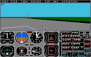 Screenshot of Flight Simulator 2 - Scenery Disk 14 - West Europe