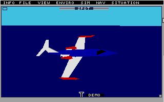 Screenshot of Flight Simulator 2 - Scenery Disk 14 - West Europe