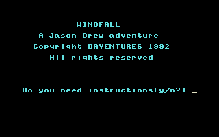 Large screenshot of Windfall