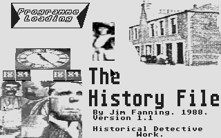 Large screenshot of History File, The