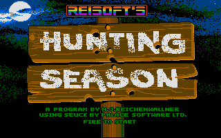 Large screenshot of Hunting Season