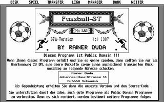 Large screenshot of Fussball-ST