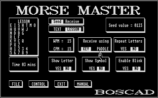 Thumbnail of other screenshot of Morse Master