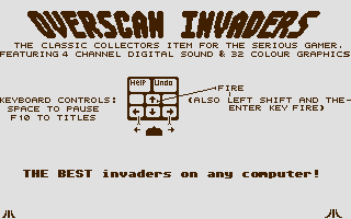 Thumbnail of other screenshot of Overscan Invaders