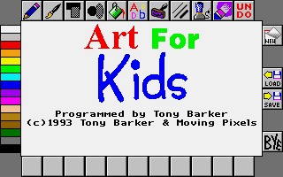 Large screenshot of Art For Kids