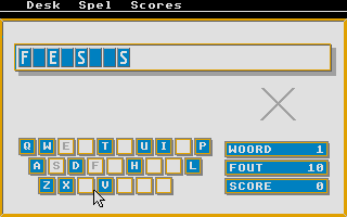 Large screenshot of Woordspel