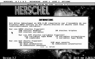 Large screenshot of Herschel - Atlas Du Ciel Boreal