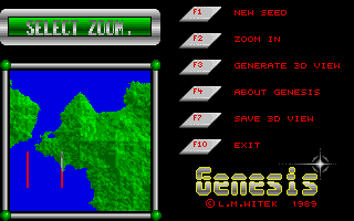 Large screenshot of Genesis
