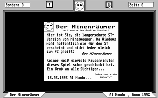 Large screenshot of Der Minenräumer