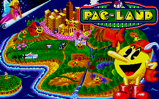 Large screenshot of Pac-Land