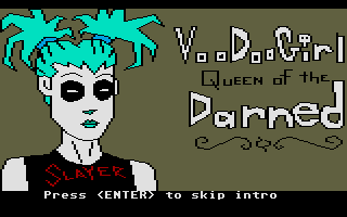 Large screenshot of Voodoo Girl - Queen Of The Darned