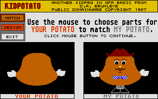 Large screenshot of Kidpotato